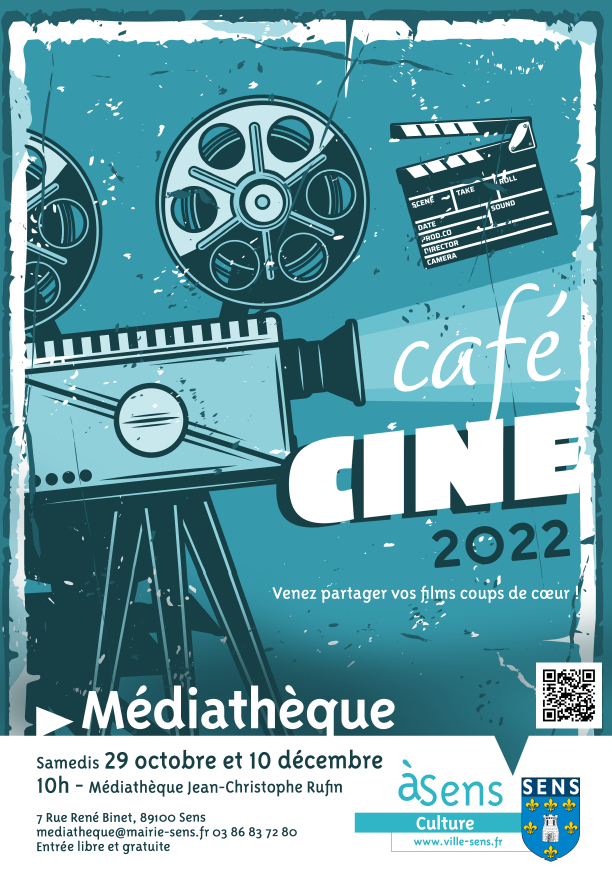 affiche café ciné