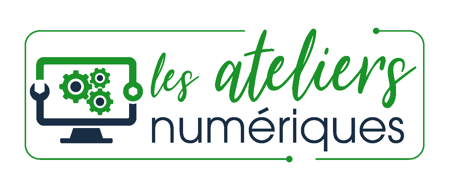 logo ateliers numériques vert 2